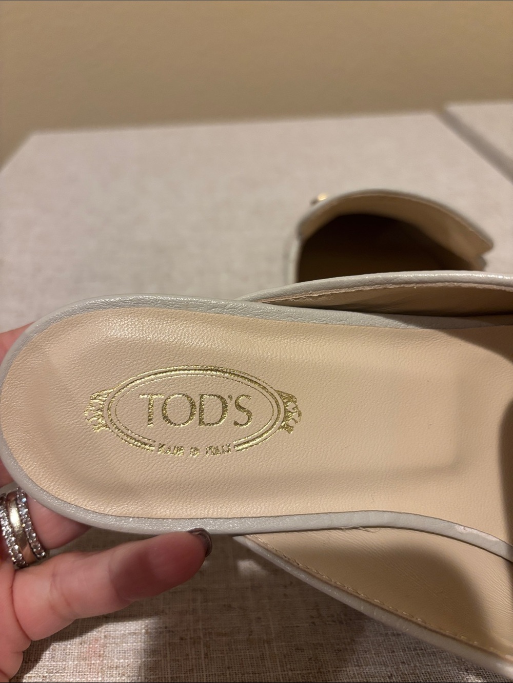 New Tod’s Sabot Loafer Mules - Picture 3 of 4